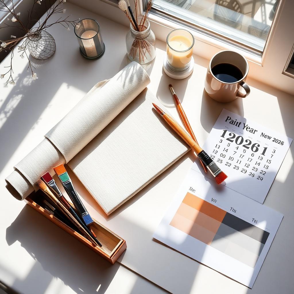 New Year Creative Goals: A 2026 Painting Challenge
